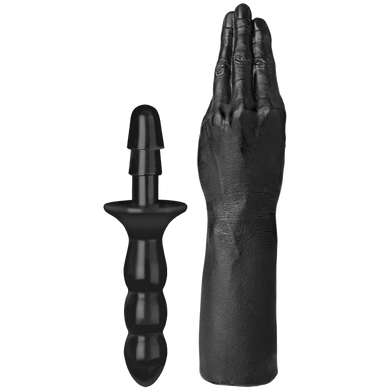 Рука для фистинга Doc Johnson Titanmen The Hand with Vac-U-Lock Compatible Handle, диаметр 6,9см