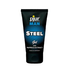 Гель для пениса стимулирующий pjur MAN Steel Gel 50 ml с экстрактом паприки и ментолом