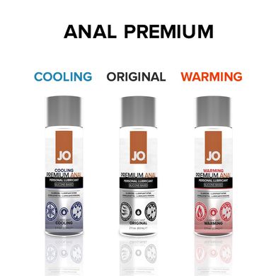 Лубрикант на силиконовой основе JO ANAL PREMIUM — WARMING (60 мл)