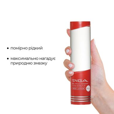 Лубрикант стандартной консистенции Tenga Hole Lotion Real (170 мл) на водной основе, универсальный