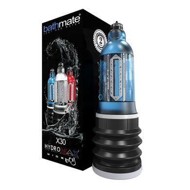 Гидропомпа Bathmate Hydromax 7 WideBoy Blue (X30) для члена длиной от 12,5 до 18 см, диам. до 5,5 см