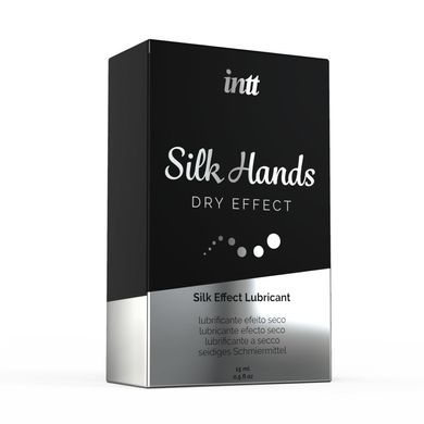 Ультагустая силиконовая смазка Intt Silk Hands (15 мл) с матовым эффектом, шелковистый эффект