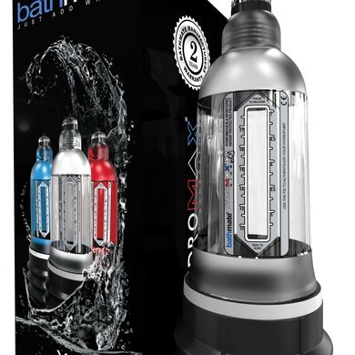 Гидропомпа Bathmate Hydromax 7 WideBoyClear (X30) для члена длиной от 12,5 до 18см, диаметр до 5,5см