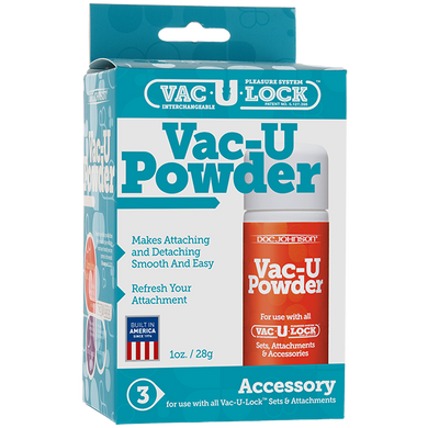 Пудра для кріплення Vac-U-Lock Doc Johnson Vac-U Powder