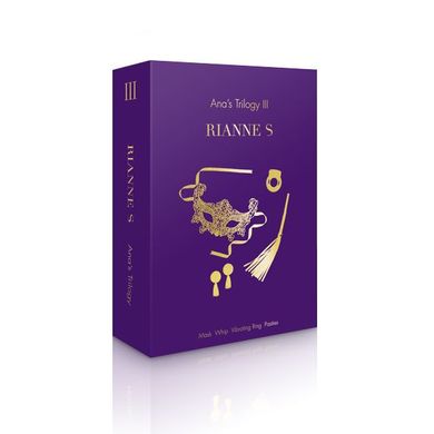 Романтический подарочный набор RIANNE S Ana's Trilogy Set III: эрекционное кольцо, ажурная маска